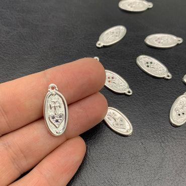 MCO28P - DETENTE MEDAL WITH ZIRCON