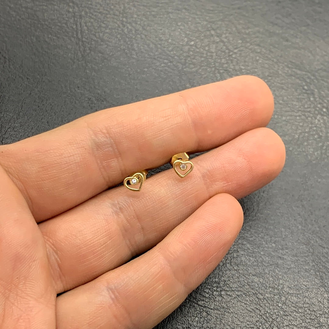 ARS34D - AROS CORAZÓN CON CIRCON