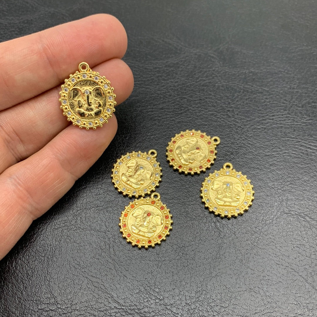 M41D - MEDALLA SHIVA CON CIRCON