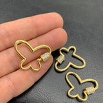 BR64D - BROCHE MARIPOSA CON CIRCONES