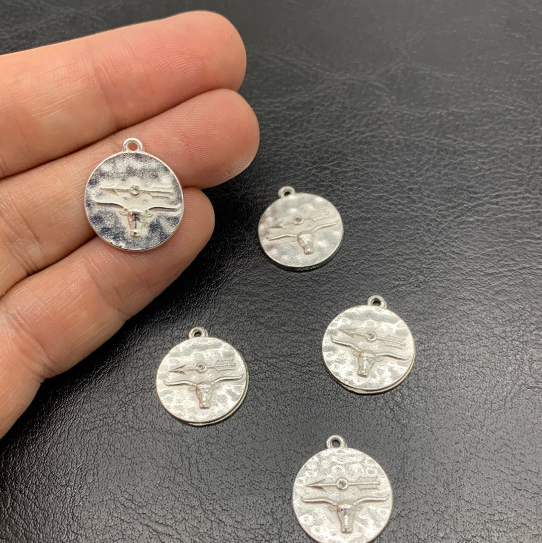 M37P - MEDALLA TORO CON CIRCON