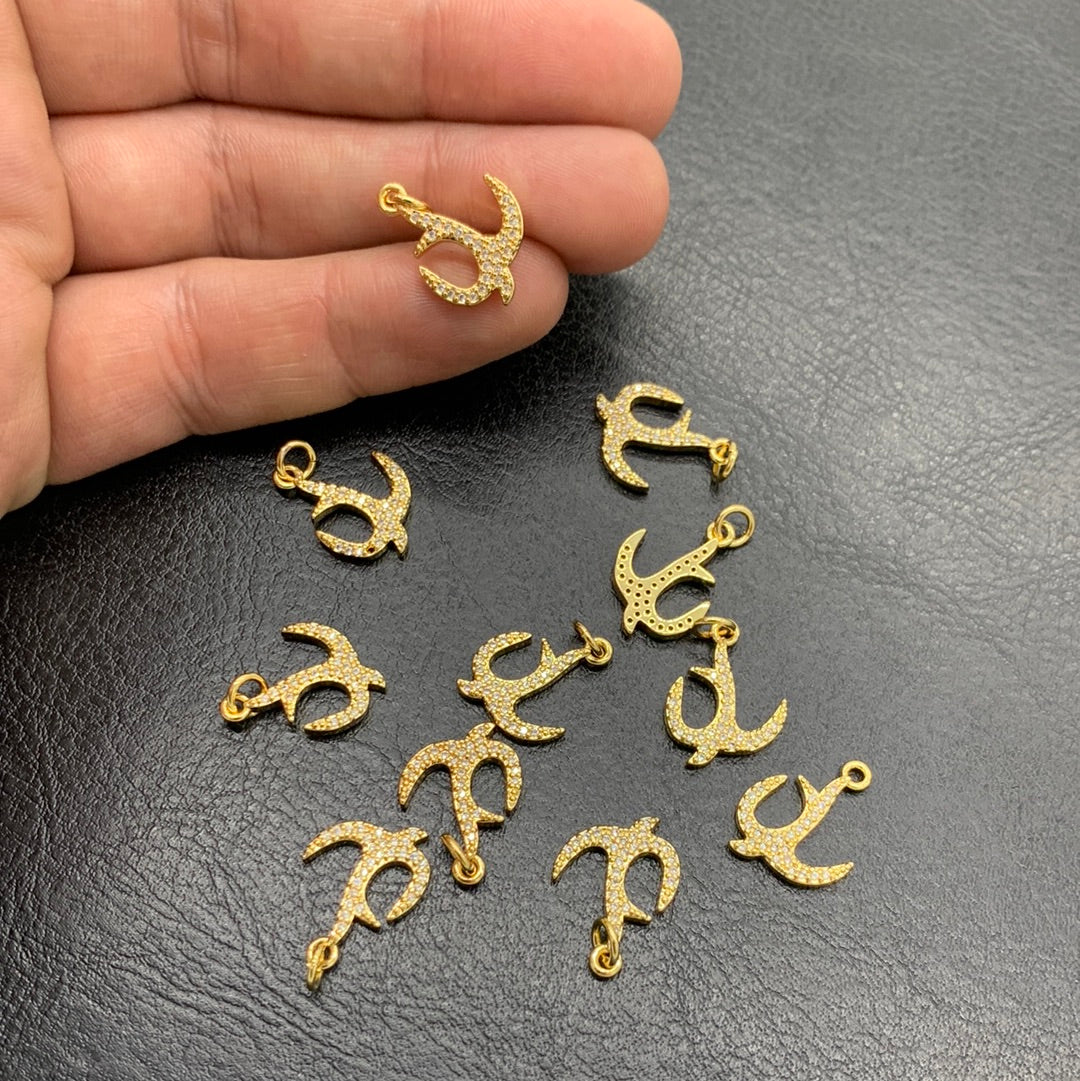 MC81 - SWALLOW PENDANT WITH ZIRCONS