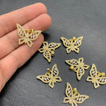 MC46 - COLGANTE MARIPOSA CON CIRCONES