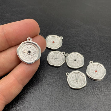 M167P - MEDALLA ESTRELLA GUÍA CON CIRCON