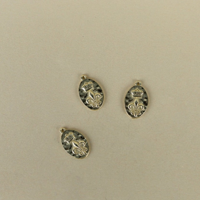 M123P - MEDALLA FLOR DE LIS