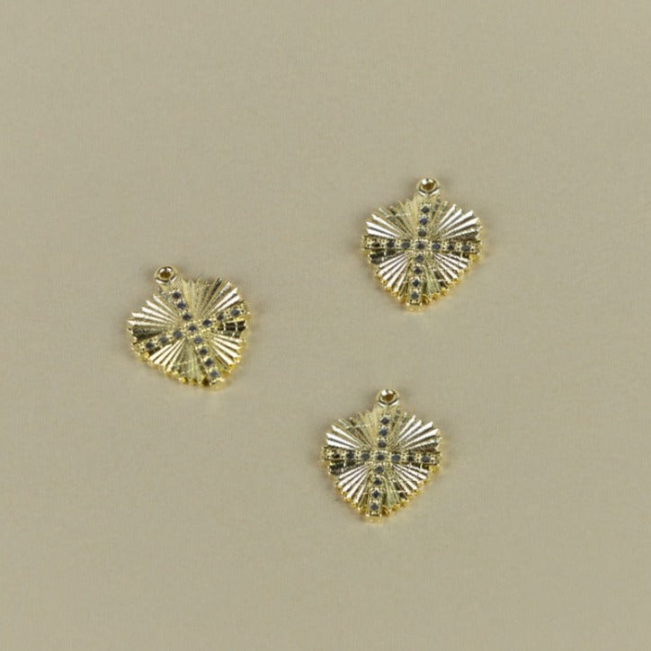 M133P - MEDALLA CRUZ CON CIRCONES