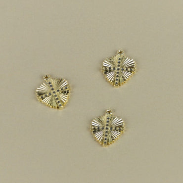 M133P - MEDALLA CRUZ CON CIRCONES