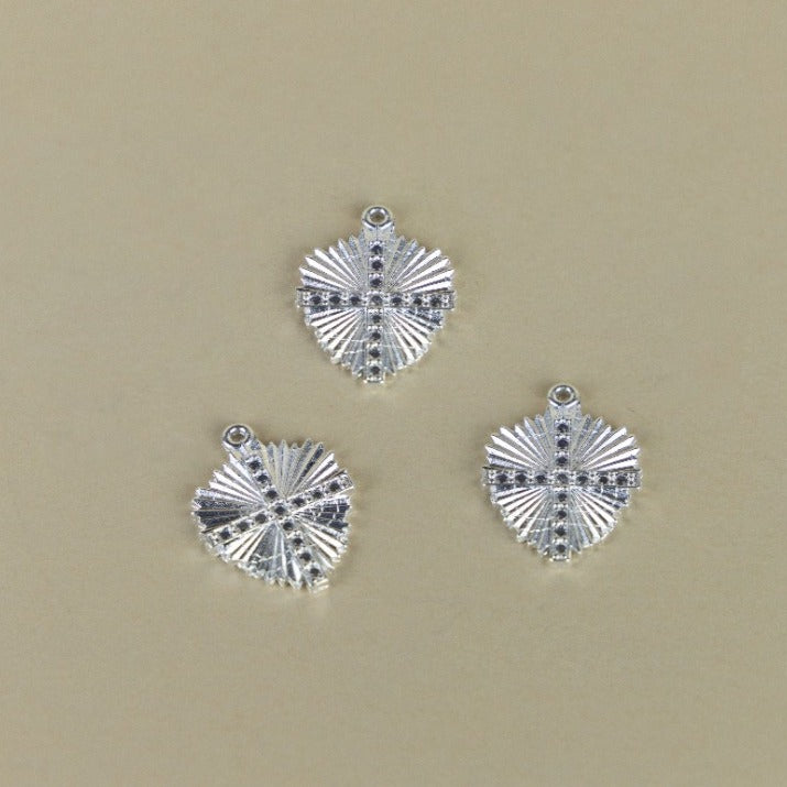 M133P - MEDALLA CRUZ CON CIRCONES