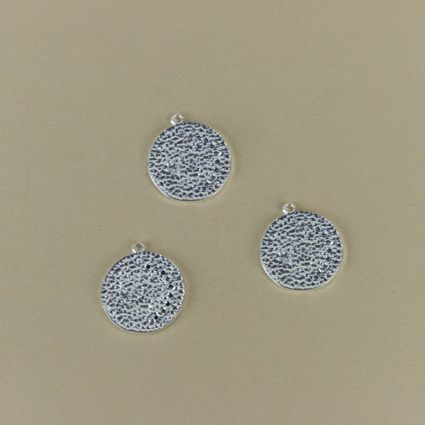 M64P - MAXI MEDALLA LUNA CON CIRCONES