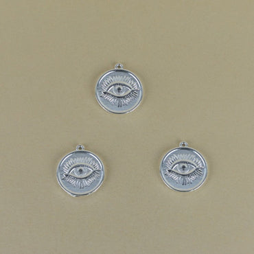 M86D - MEDALLA OJO TURCO CON CIRCON