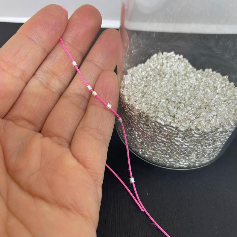 TUBO LIJADO 2 x 2 MM PLATEADAS