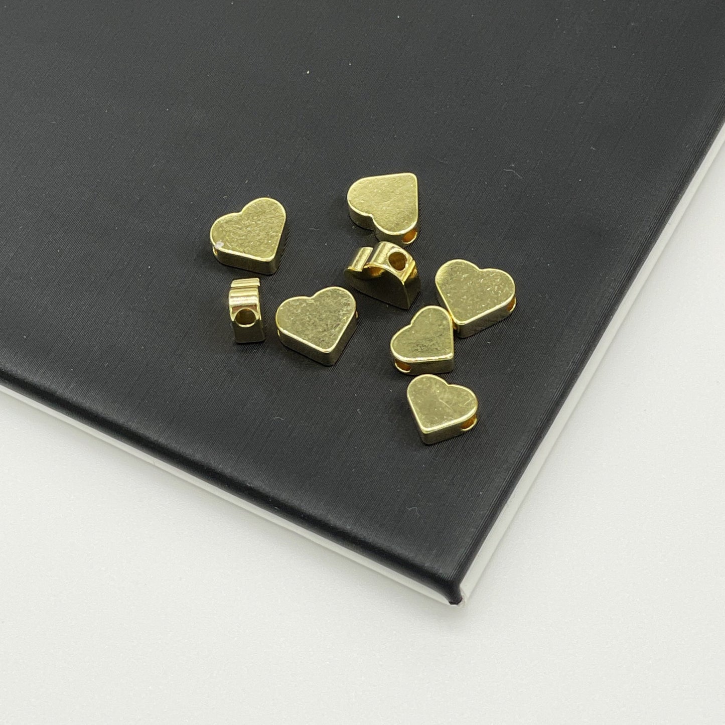 CORAZON PASADOR LISO DORADO